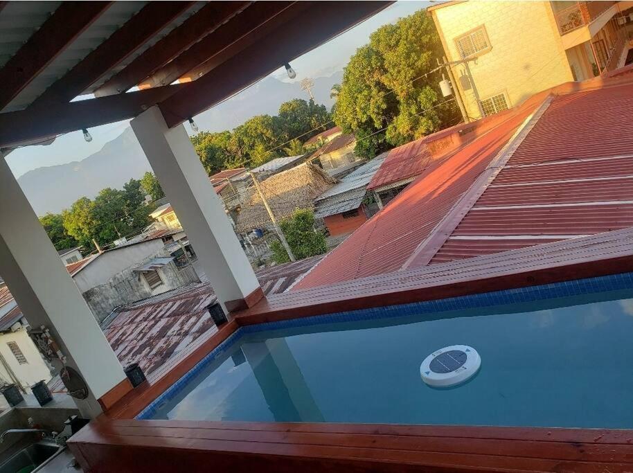 Ferienwohnung Cozy Townhouse & Terrace/Pool La Ceiba Exterior foto